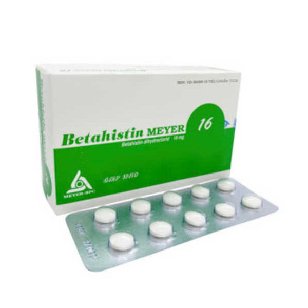 Thuốc Betahistin Meyer 16 điều trị đau đầu chóng mặt